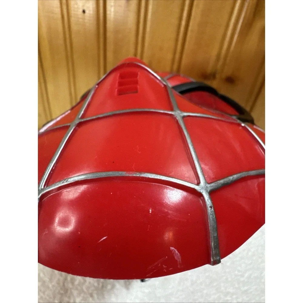 Vtg 2004 Spiderman Face Mask Child Size Marvel Spider-Man Halloween Pretend Play